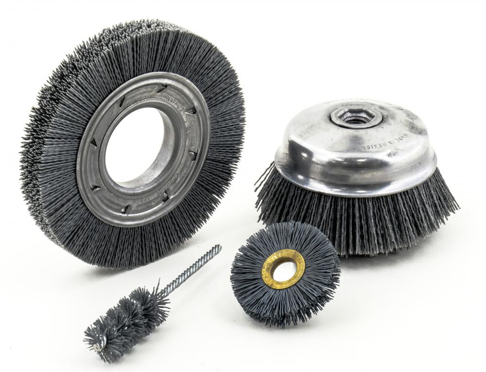 4 INCH 180X NYLON BRUSH WHEEL