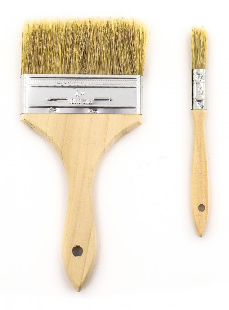 WOOD HANDLED PAINT BRUSH 1 INCH