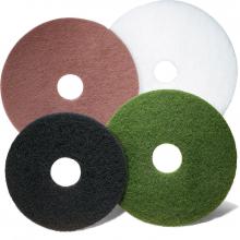 United Abrasives 86183 - 18 INCH THIN GREEN NYLON FLOOR PAD