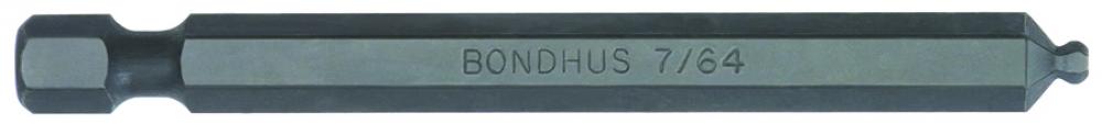 BONDHUS 7/64 X 3.0&#34; BALLPOINT POWER BIT