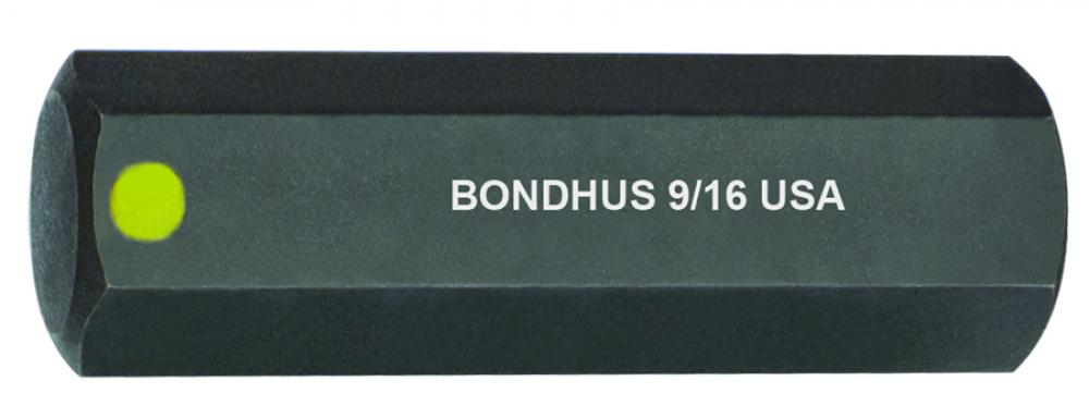 BONDHUS 9/16 X 2&#34; PROHOLD® HEX BIT