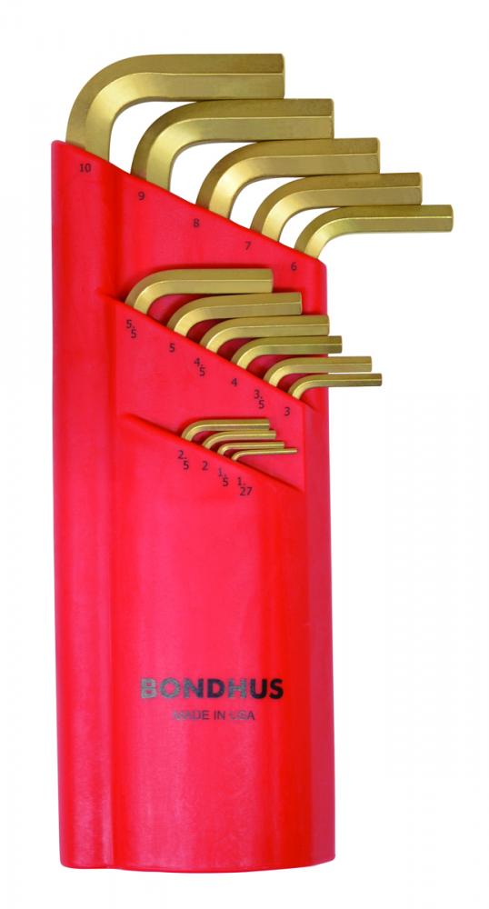 BONDHUS 15PC (1.5-10M) GOLDGUARD™ BPT KEY SET