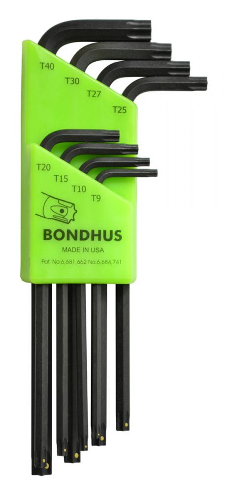 BONDHUS 8PC (T9-40) PROHOLD® L-WRENCH SET