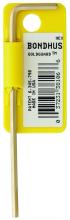 Bondhus 38119-BON - BONDHUS 3/4 GOLDGUARD™ LONG ARM HEX KEY W / TAB