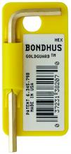 Bondhus 38288-BON - BONDHUS 19MS GOLDGUARD™ HEX L-WRENCH  W / TAB