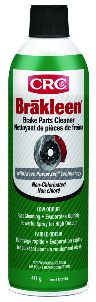 CRC Brakleen Brake Parts Cleaner Non-Chlor DS (F/E) 12X411G