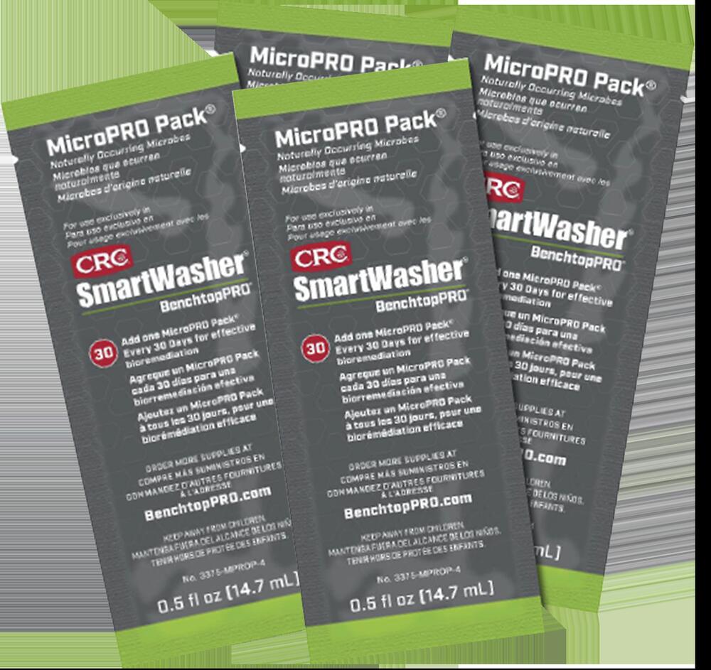 SmartWasher® BenchtopPRO MicroPRO Pack .5OZ  36X4PACK