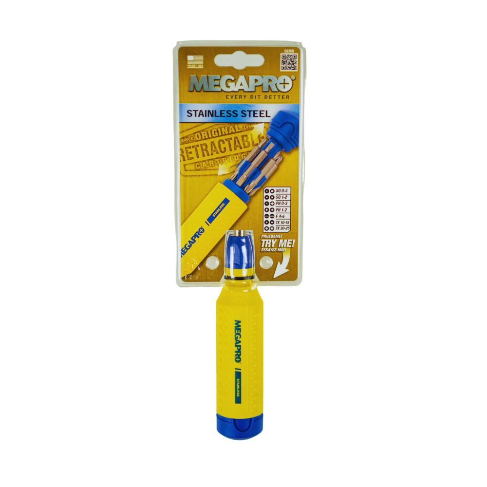 15-in-1 Stainless Steel Screwdriver - Carded