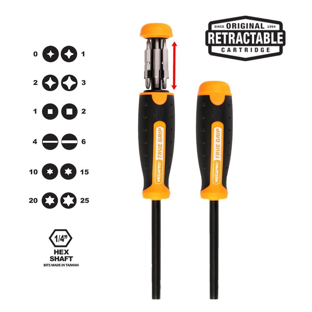 13-in-1 True Grip Screwdriver