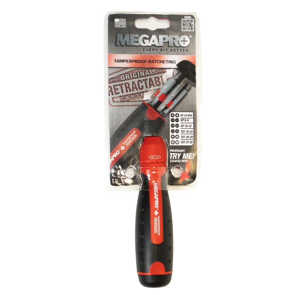 13-in-1 Tamperproof Ratcheting Screwdriver - Carded