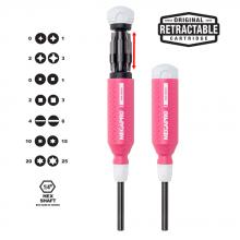 Megapro 151PINK - 15-in-1 Pink Screwdriver