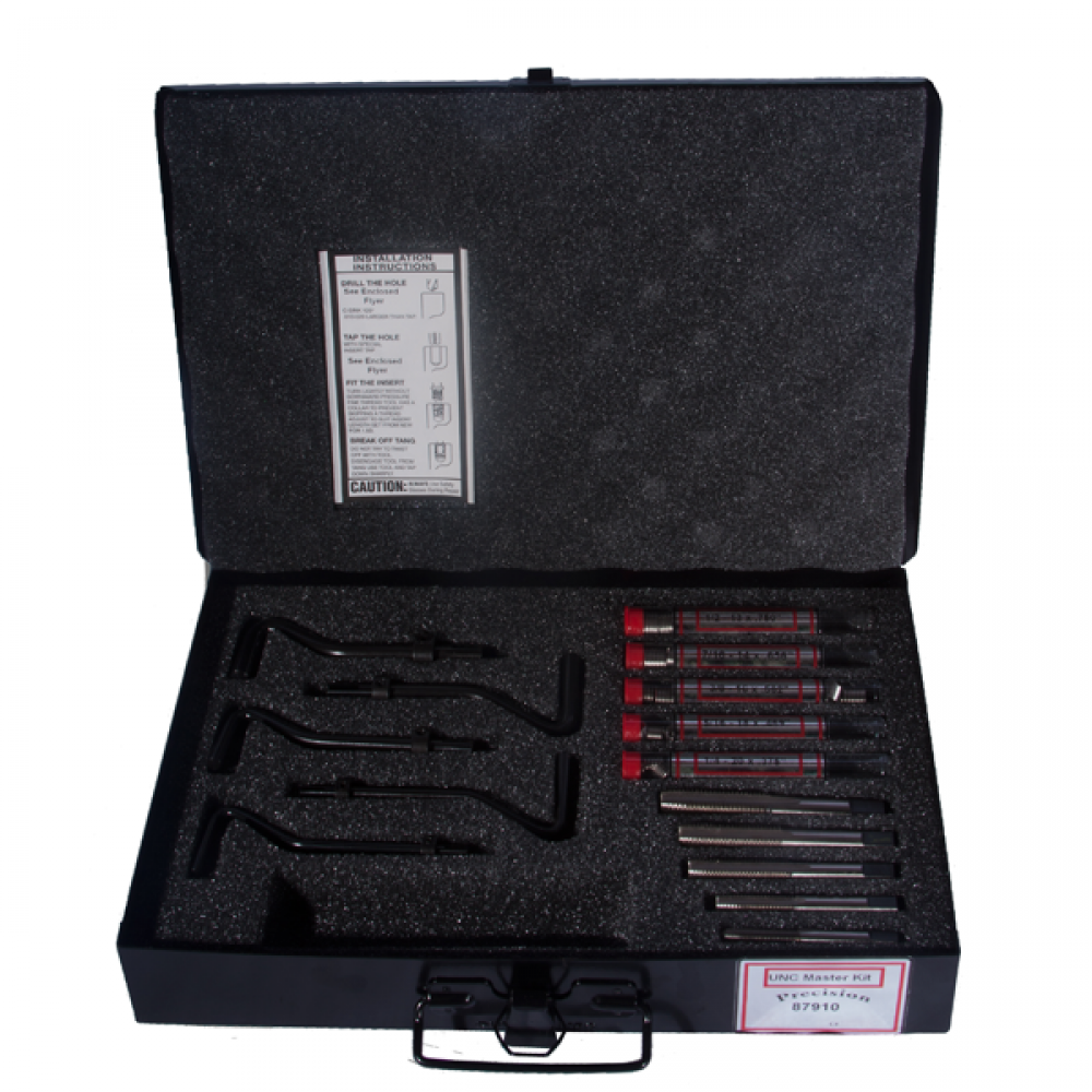 METRIC M8x1.25, M10x1.5, M12x1.75 RANGE KIT (INSERTS, TAPS, TOOLS)