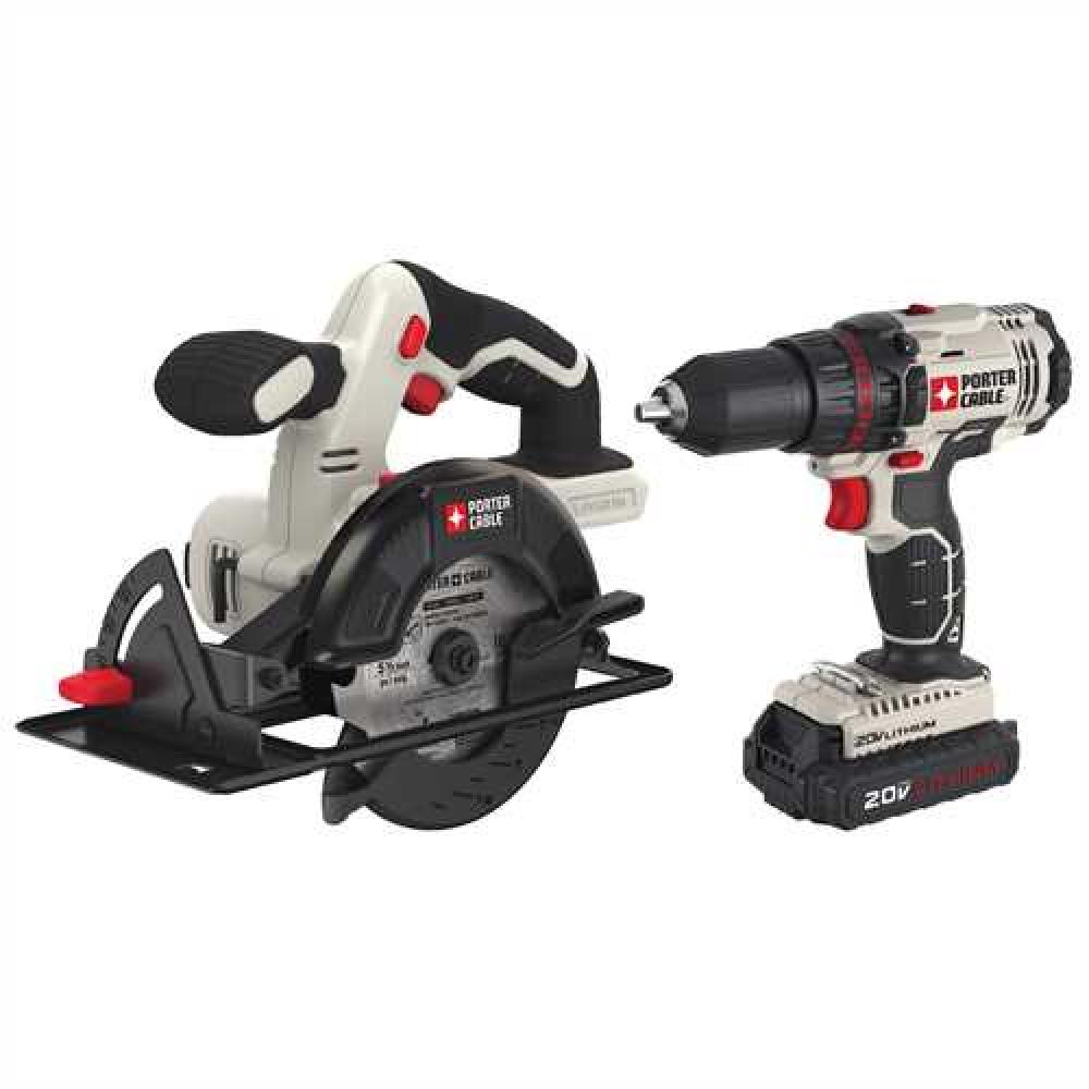 20V MAX* Cordless Ã‚Â½ in. Drill/Driver and 5-1/2 in. Circular Saw Combo Kit