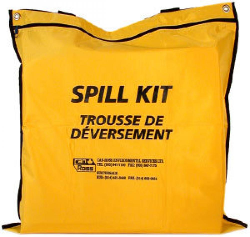 SPILL KIT. HAZ MAT. 17L CAP. NYLON BAG