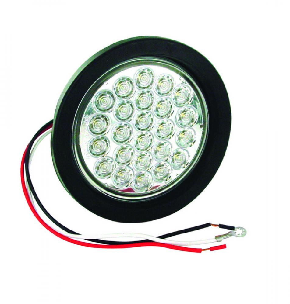 LED LMP SLD BACK-UP WHT [24-DIODE] 4&#34; W/GR&PIGT KIT