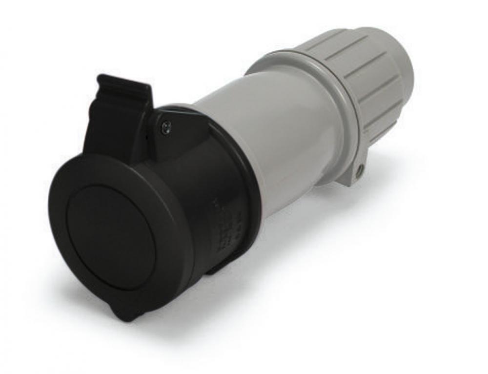 IP44 CONNECTOR 30A  3phase delta 347/600VAC  4P 5W  SPLASHPROOF