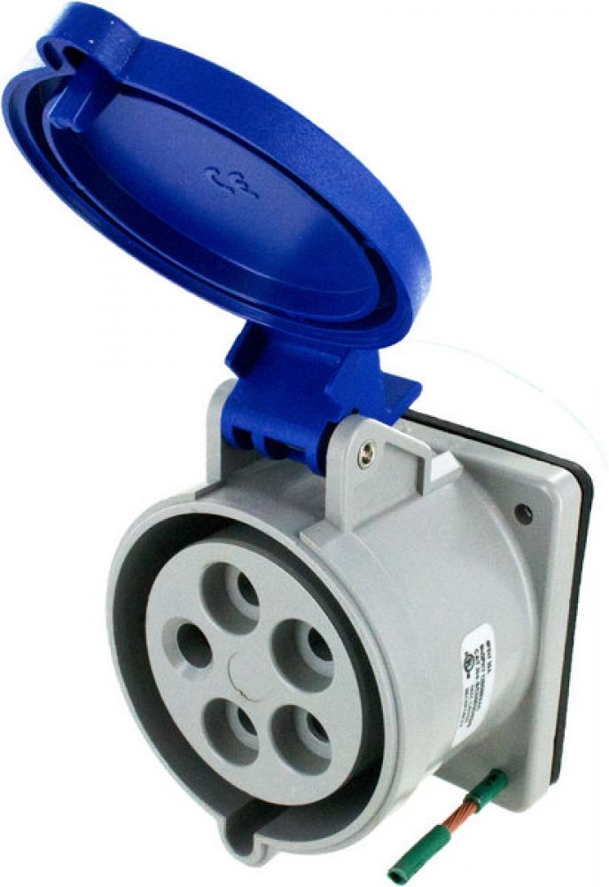 IP44 RECEPTACLE 30A  3phase delta 120/208VAC  4P 5W  SPLASHPROOF