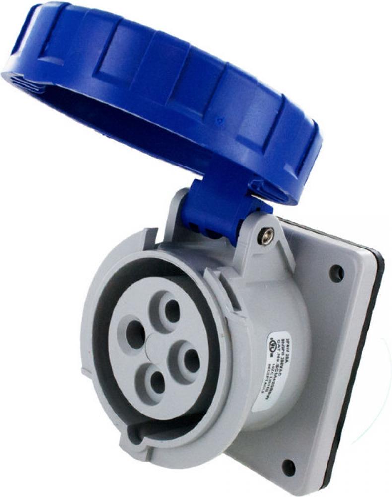 IP67 RECEPTACLE 20A  3phase delta 250VAC  3P 4W  WATERTIGHT