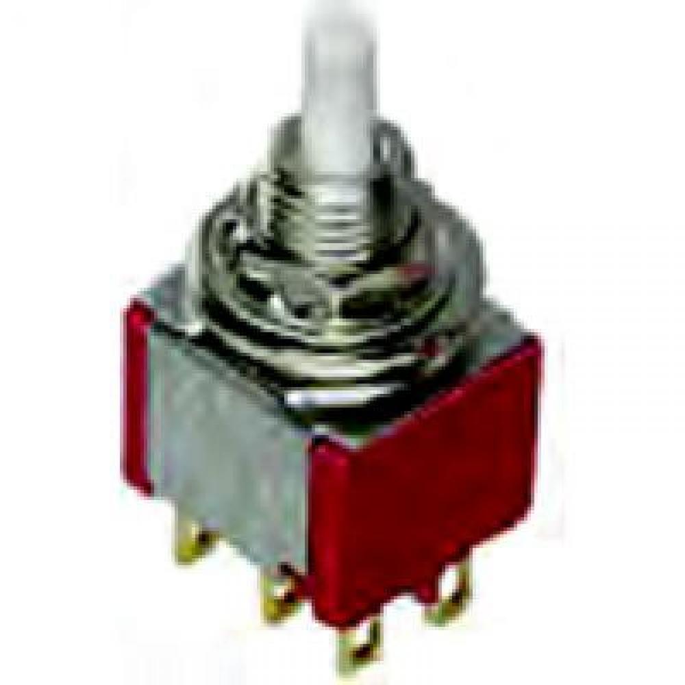 Switch Push Button On (On) Dpdt Plunger 1A 125Vac