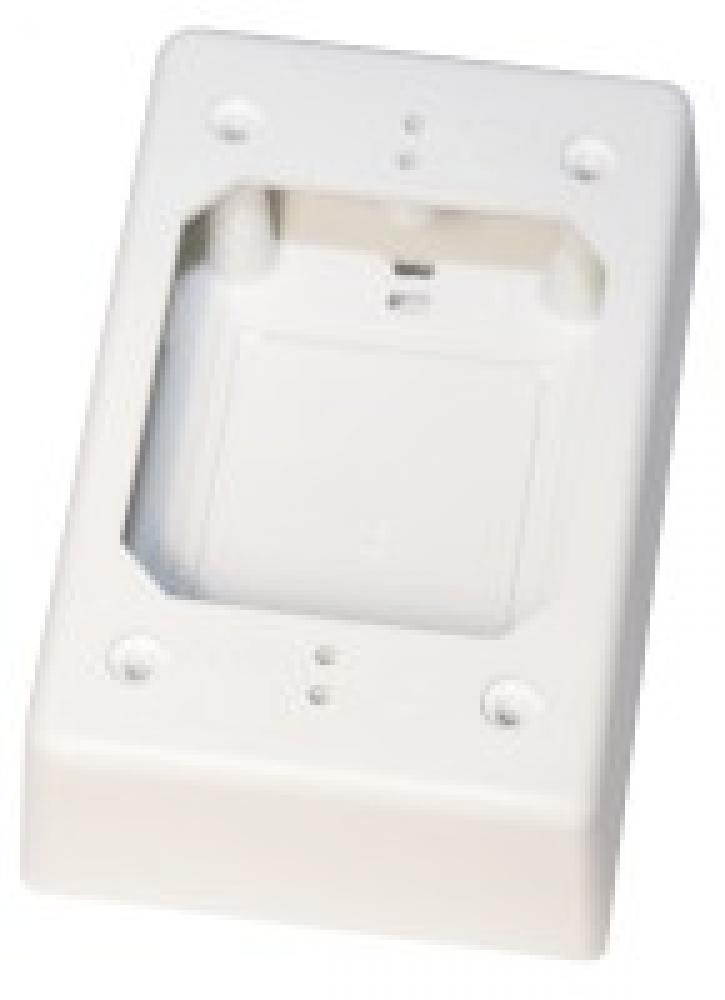 WHITE OUTLET BOX FOR SDPV