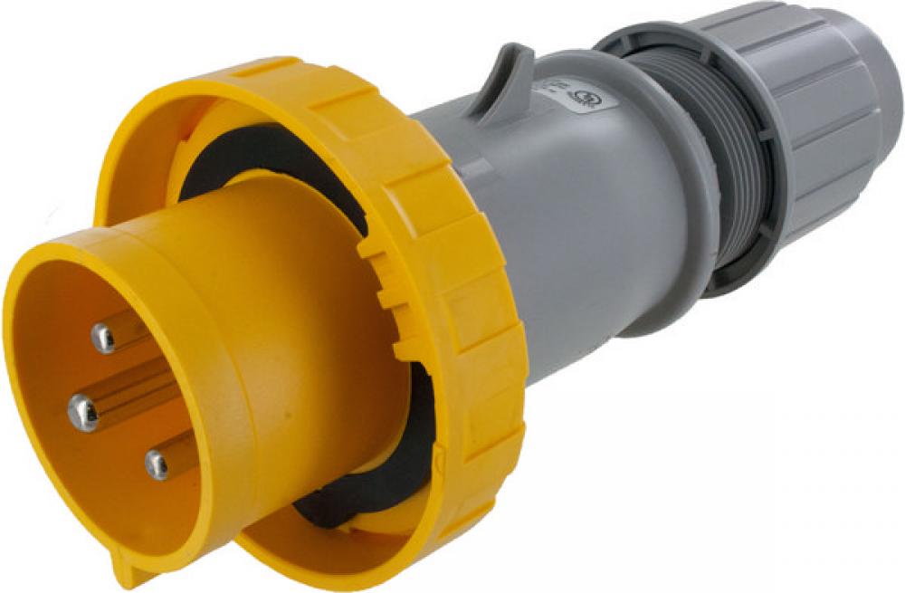 IP67 PLUG 30A  125VAC  2P 3W  WATERTIGHT