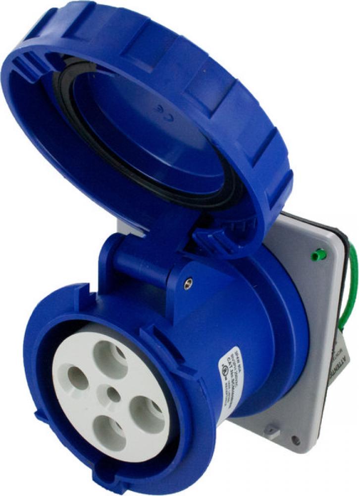 IP67 RECEPTACLE 60A  3phase 250VAC  3P 4W  WATERTIGHT