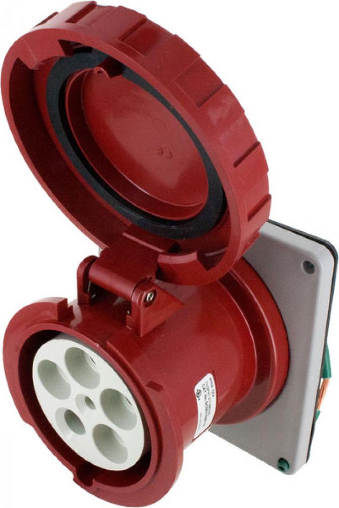 IP67 RECEPTACLE 100A  3phase delta 277/480  4P 5W  WATERTIGHT