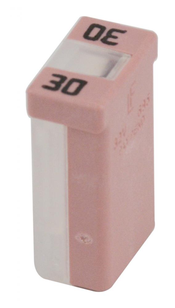 FUSE FEMALE LINK &#39;M&#39;-TYPE 30A PINK NON-SLOTTED