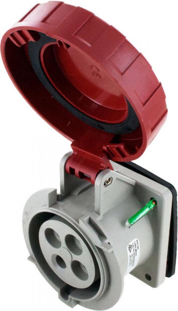 IP67 RECEPTACLE 30A  3phase 480VAC  3P 4W  WATERTIGHT