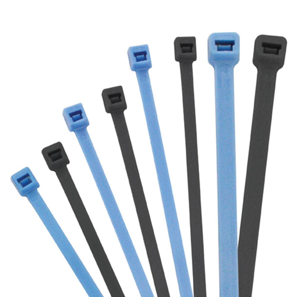 CABLE TIE CW ARCTIC ICE-BLUE 11 80LB 100PK