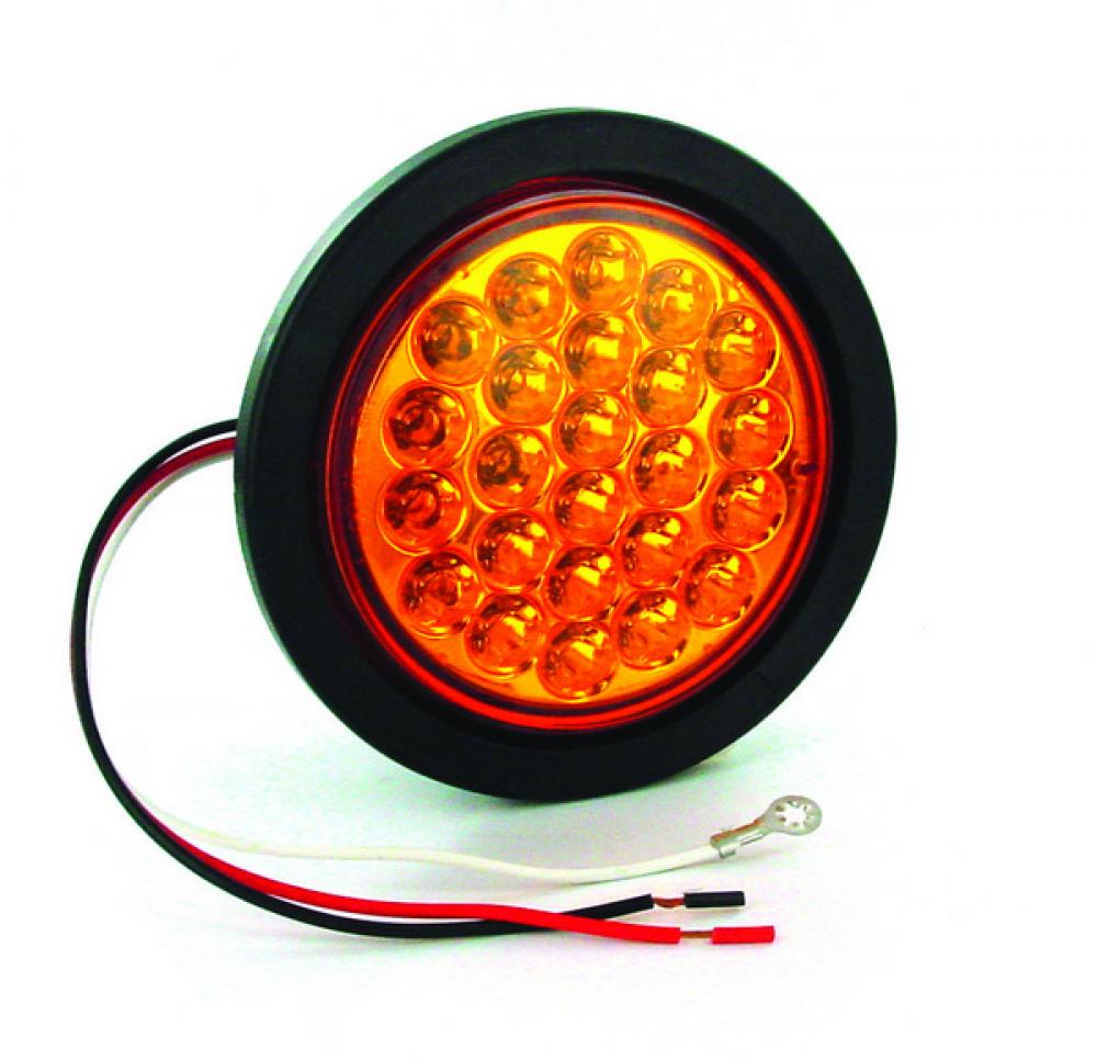 LED SLD T/T AMB [24-DIODE] 4&#34; W/GR&PIGT KIT