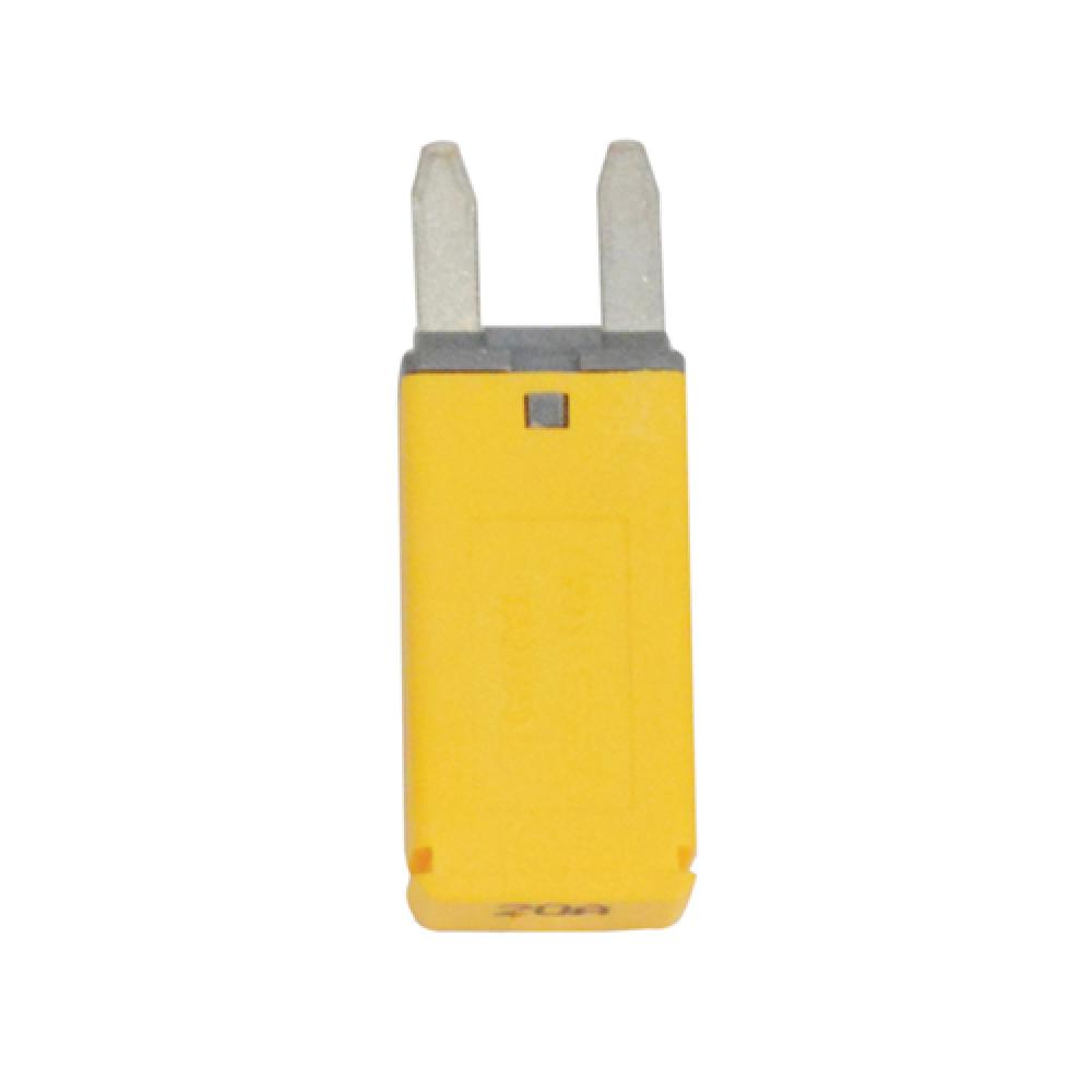 CIRCUIT BREAKER AUTO RESET MINI BLADE 20A YELLOW