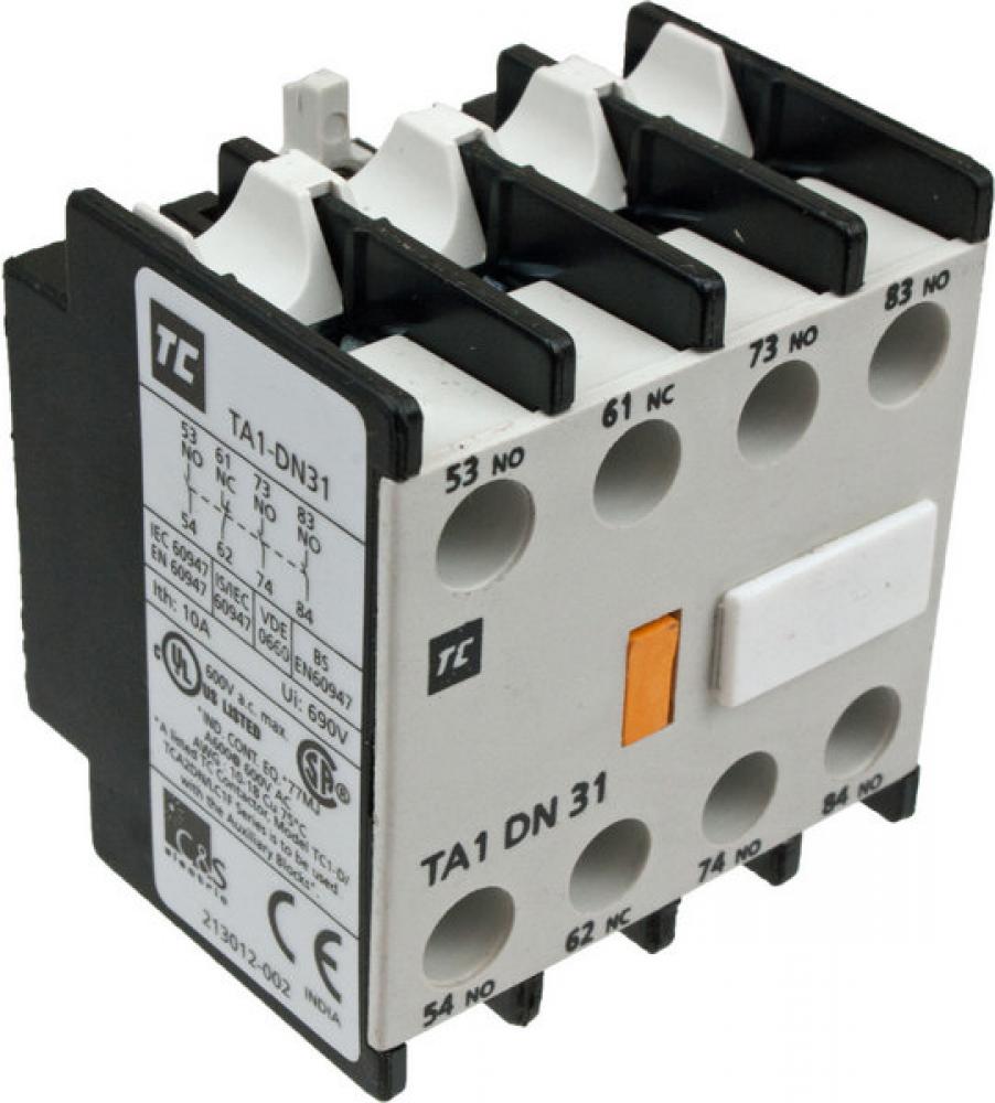 3 N/O- 1 N/C Aux. Contact