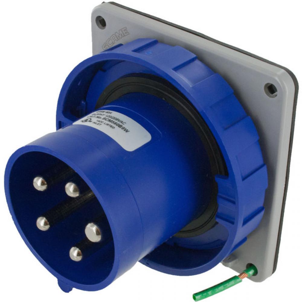 IP67 INLET 60A  3phase delta 120/208  4P 5W  WATERTIGHT