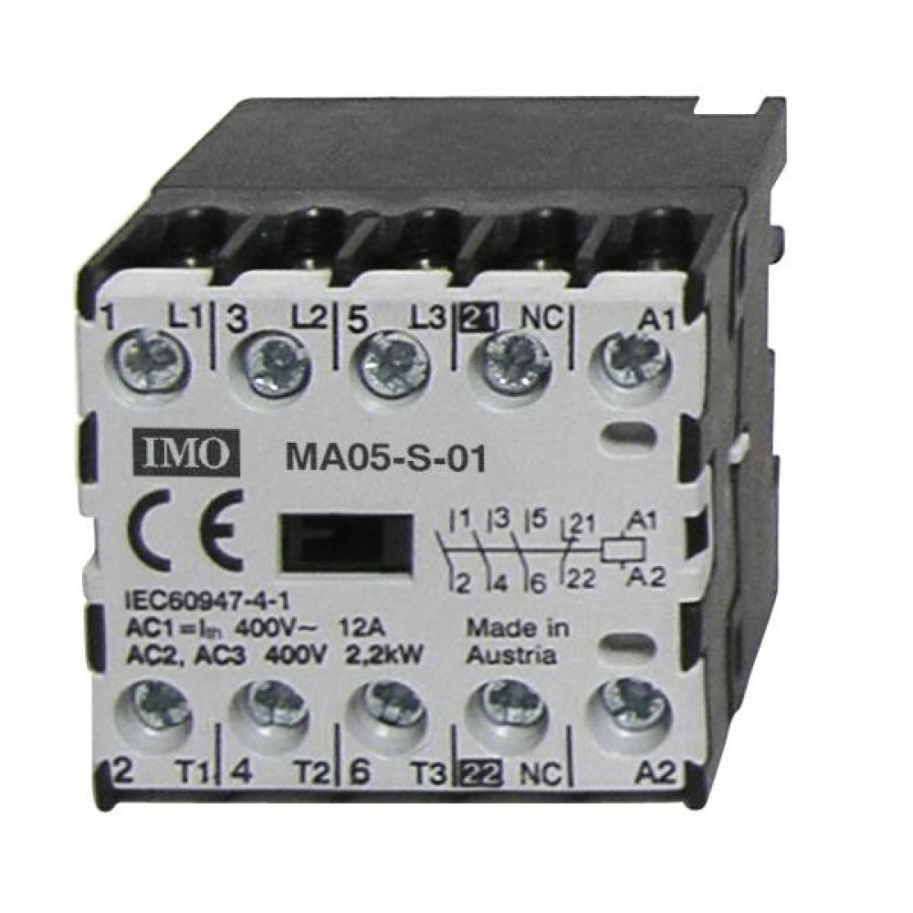 MICRO CONTACTOR 3P O 2.2KW 5A AC3
