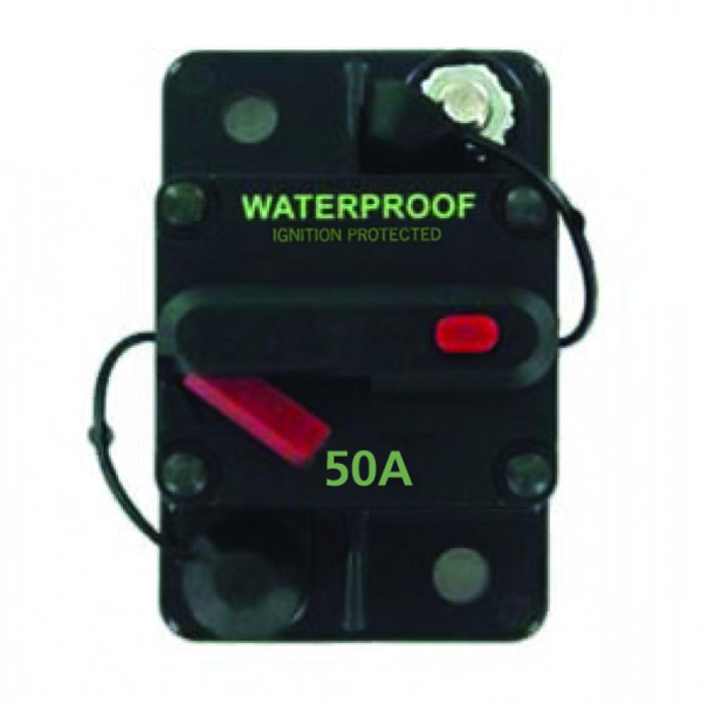 CIRCUIT BREAKER 50AMP MANUAL RESET [TYPE-3] SURF MNT K-SPEC