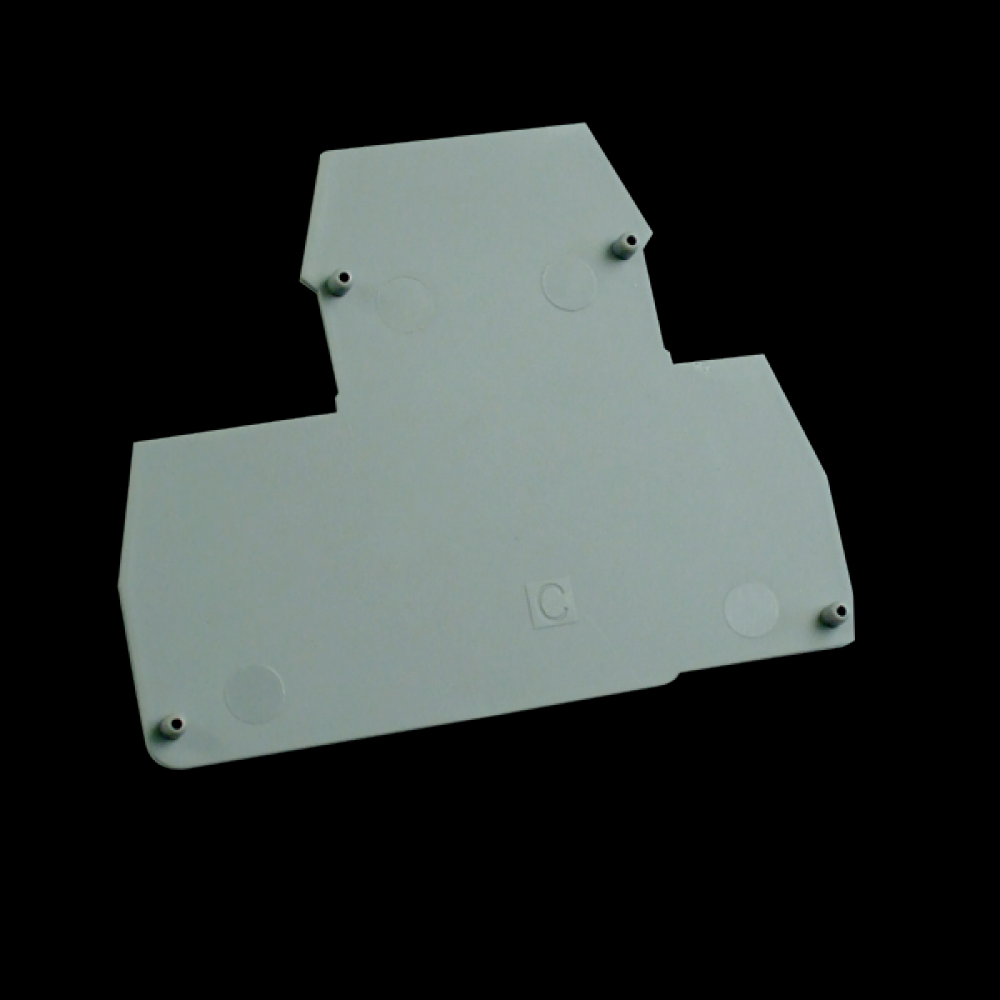 End Plate for ERD2.5 ERD4 Grey