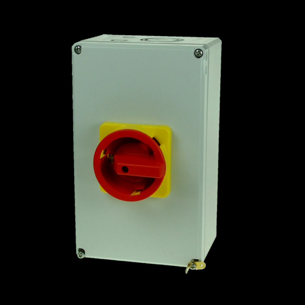 Isolator 6 Pole, 25A Enclosed, IP66 (IS6