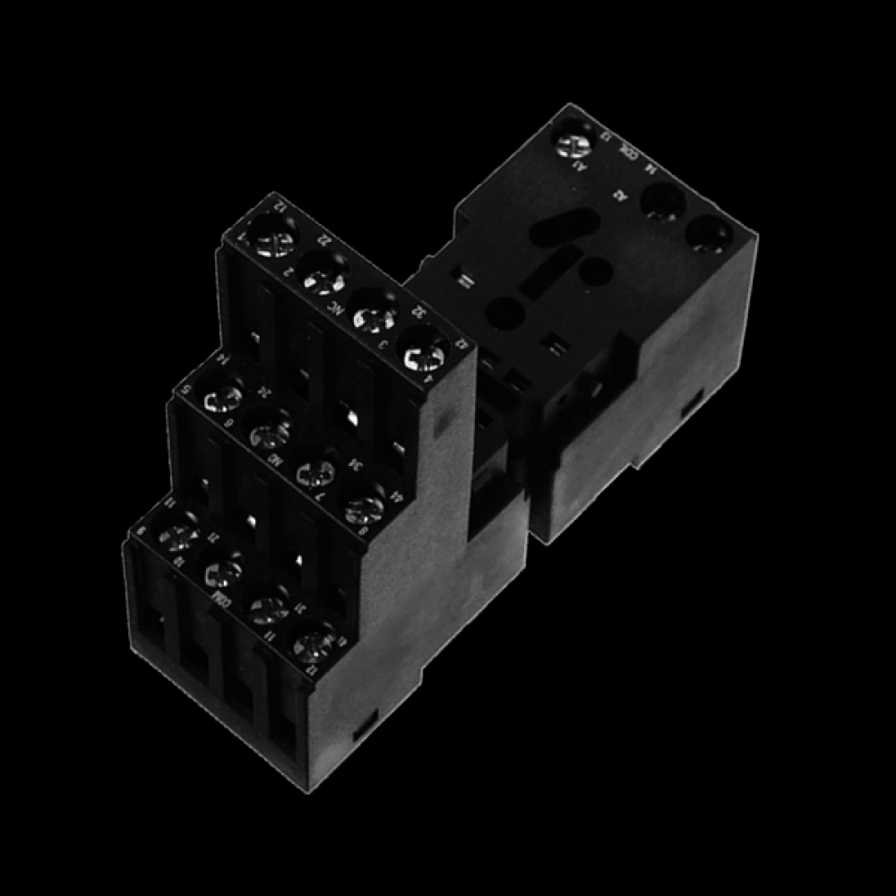 Relay Socket Base For HYE41 Relays T35