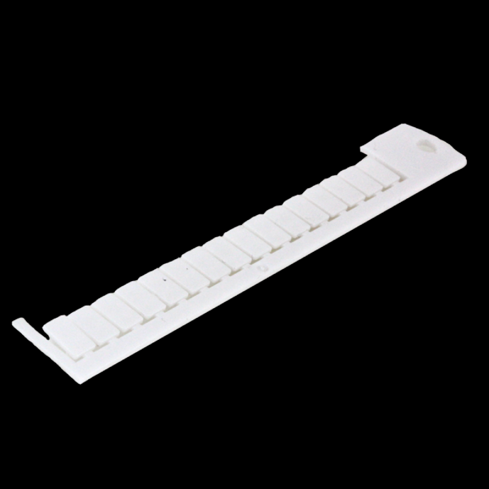 RELAY SOCKET BLANK MARKER STRIPS