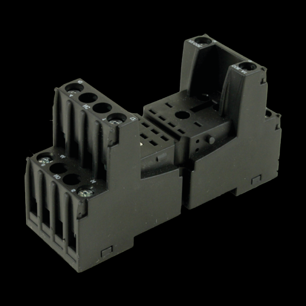 RELAY SOCKET,HY21,T35DIN/PNL/MNT