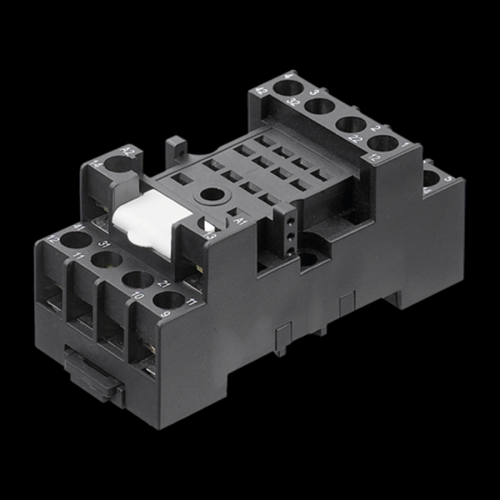 RELAY SOCKET,HYE41 T35/PNL MNT