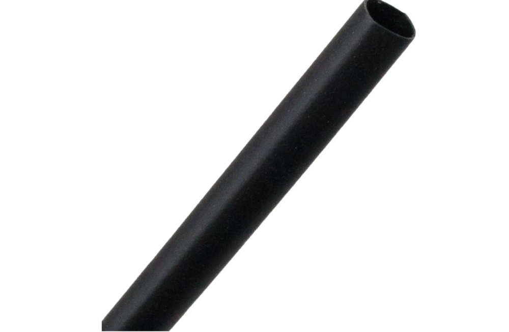 HEAT SHRINK THIN-WALL BLACK 5/8InchID x 4FT