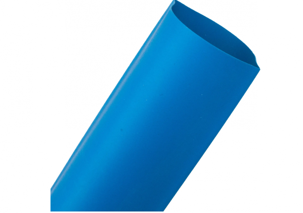 HEAT SHRINK THIN-WALL BLUE 5/8InchID X 4FT