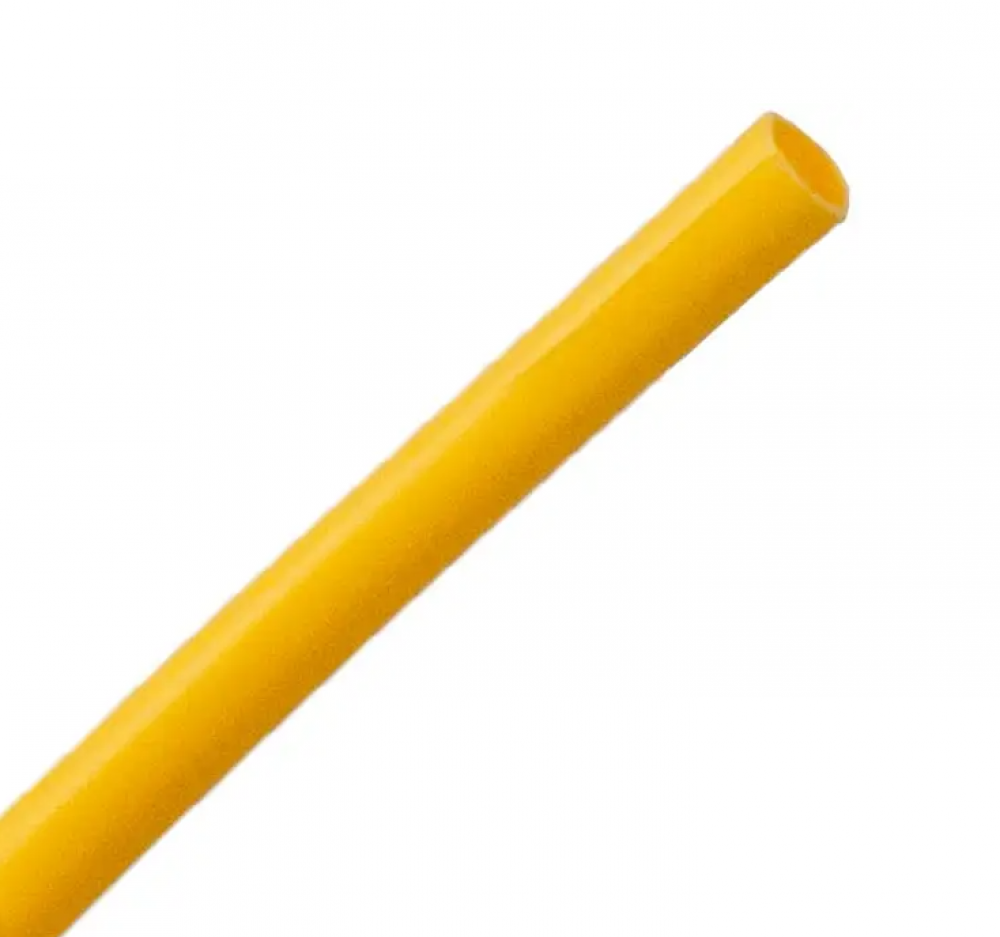 HEAT SHRINK THIN-WALL YELLOW 5/8InchID X 4FT