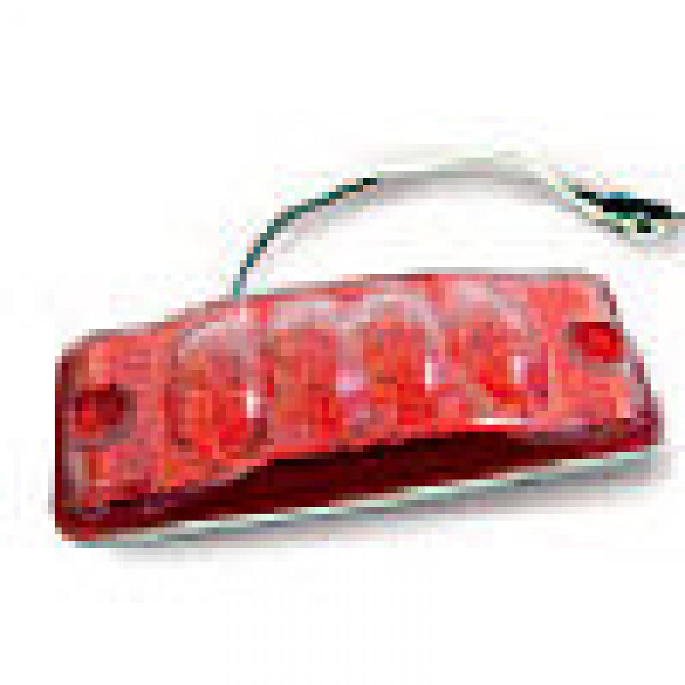 LED180 LMP SLD RED RECT 2X6