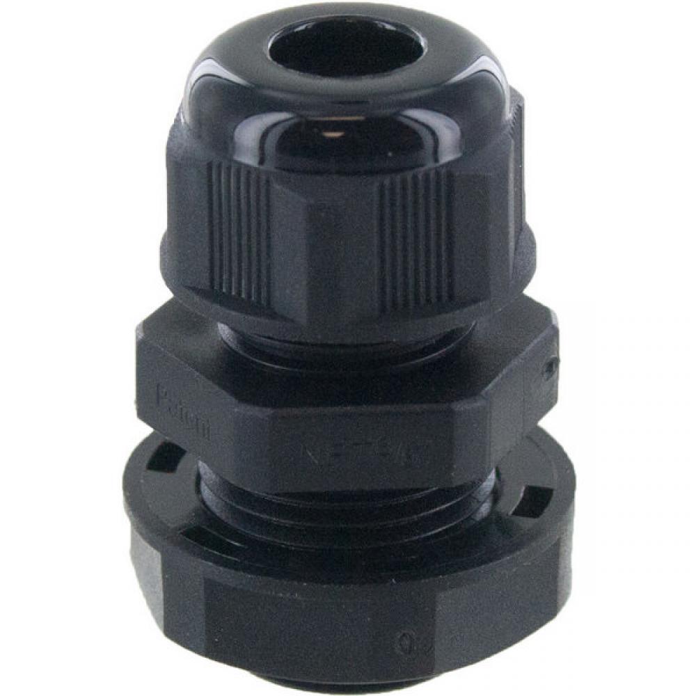 DOME CONN .375in NPT  .15-.32in  BLACK c/w O-ring and locknut