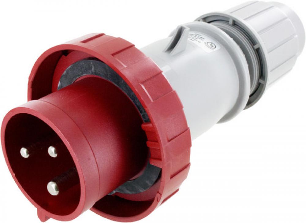 IP67 PLUG 30A  480VAC  2P 3W  WATERTIGHT