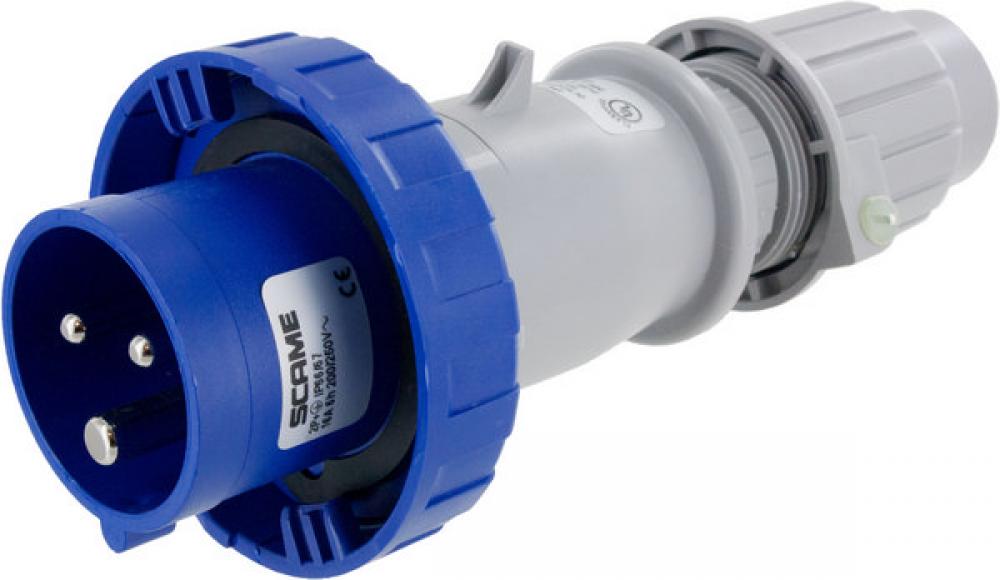 IP67 PLUG 20A  250VAC  2P 3W  WATERTIGHT