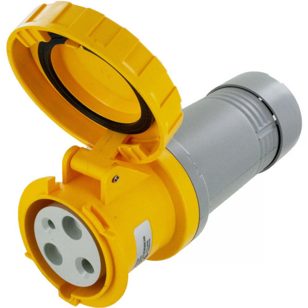 IP67 CONNECTOR 60A  125VAC  2P 3W  WATERTIGHT